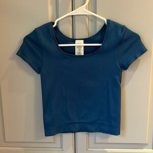 Athleta Girl Ribbed Shirt